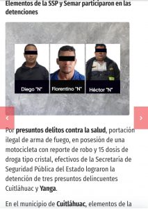 Ejecutan a balazos al “Tino” y dejan heridas a dos mujeres en Yanga