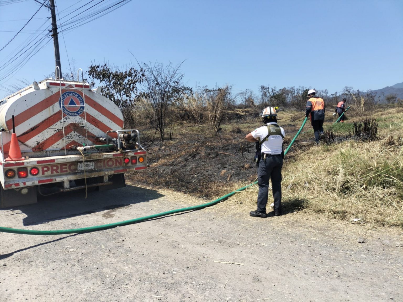 Exhorta PC a no realizar quema de hojarasca para evitar incendios