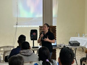 Impulsan educación en sexualidad y alianzas por la niñez en telesecundaria de El Porvenir