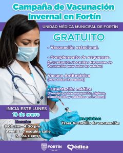 Invitan a Campaña de Vacunación Invernal en Fortín