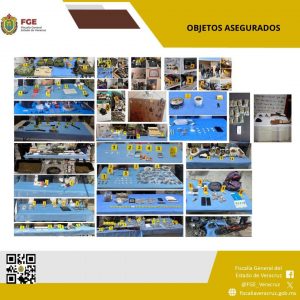 Fiscalía General del Estado detiene a 24 personas durante cateos realizados en diversos municipios