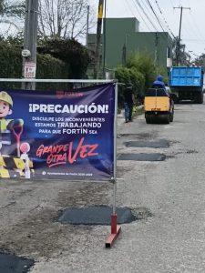 Bachean diversas calles de Fortín