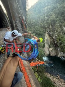 Muere joven orizabeño en la cascada de Atoyac.
