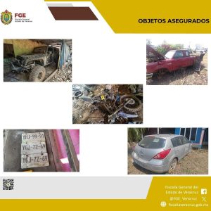 Inmueble e indicios asegurados en operativo de cateo en Tezonapa