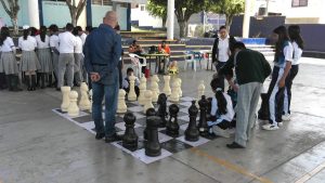 Participan funcionarios en Jornada Escolar Preventiva. En Col. Santa Leticia