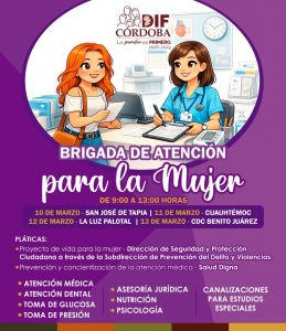 SMDIF acercará brigadas de atención integral para mujeres en comunidades del municipio
