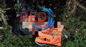 Localizan restos humanos en bolsas cerca de secundaria.