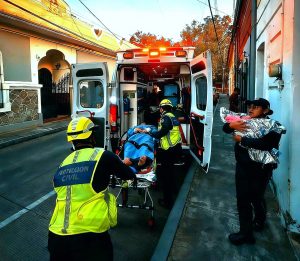 Elementos de PC atienden parto en una vivienda