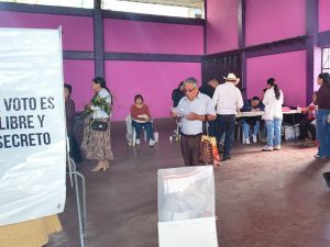 Jornada tranquila en la elección de Agentes Municipales en Fortín