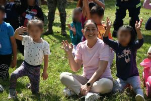 Mini héroes en acción en Casa Hogar Córdoba
