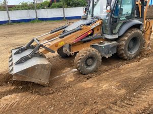 Continúan labores de imagen urbana en Fortín