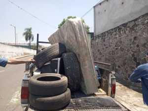 Avanza con éxito Campaña de Descacharrización. En Fortín.