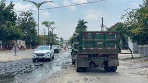 Reabren un carril en el Crucero Nacional. Fortín concluye asfaltado