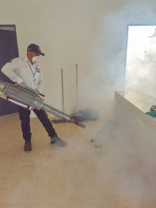 Avanza jornada de fumigación preventiva en Fortín