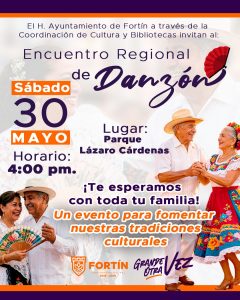 Promueven “Encuentro Regional de Danzón”. Será el sábado 30 de mayo, en Fortín.