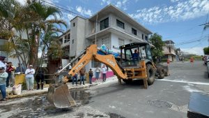 Comienza obra en puente vehicular, frente a módulo DIF.