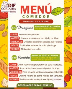 Comedor DIF ofrecerá menús más balanceados para fortalecer la salud