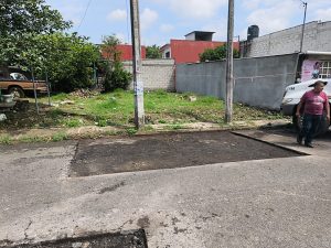 Rehabilitación de vialidades mediante bacheo profundo en comunidades rurales de Córdoba