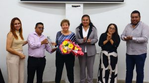 Otorgan Reconocimiento al Mérito Turístico a Cecilia Rábago. En Fortín.