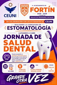 Fortín impulsa la salud bucal con jornada comunitaria. Con alumnos de CEUNI.