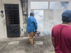 Vectores en Fortín Reactivan fumigación en colonias y escuelas.
