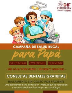 SMDIF Córdoba impulsa campaña de salud bucal gratuita para padres de familia