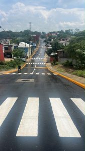 Lista obra de pavimentación en Las Gardenias