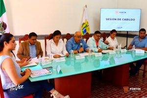 Cabildo de Fortín aprueba avance de obras.