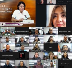 OPLE Veracruz comparte experiencia sobre Proceso Electoral Local Extraordinario Judicial con Instituto Estatal Electoral y de Participación Ciudadana de Oaxaca