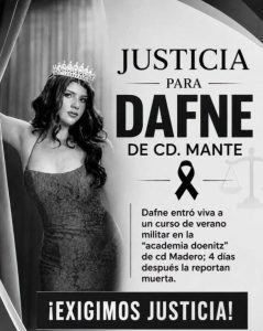 Exigen justicia para Dafne