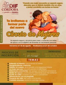 Un espacio seguro para sanar: SMDIF Córdoba abre nuevo Círculo de Mujeres