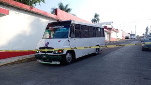 FUE UN AUTOBÚS DE PASAJE