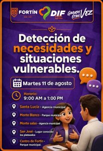 DIF FORTÍN FORTALECE ATENCIÓN CIUDADANÍA DIRECTA
