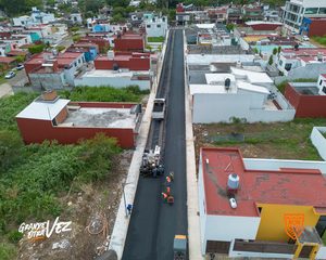 En la recta final los trabajos del Fraccionamiento Los Encinos