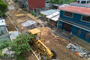 Con satisfacción, avanza obra en Col. Hermosa Provincia